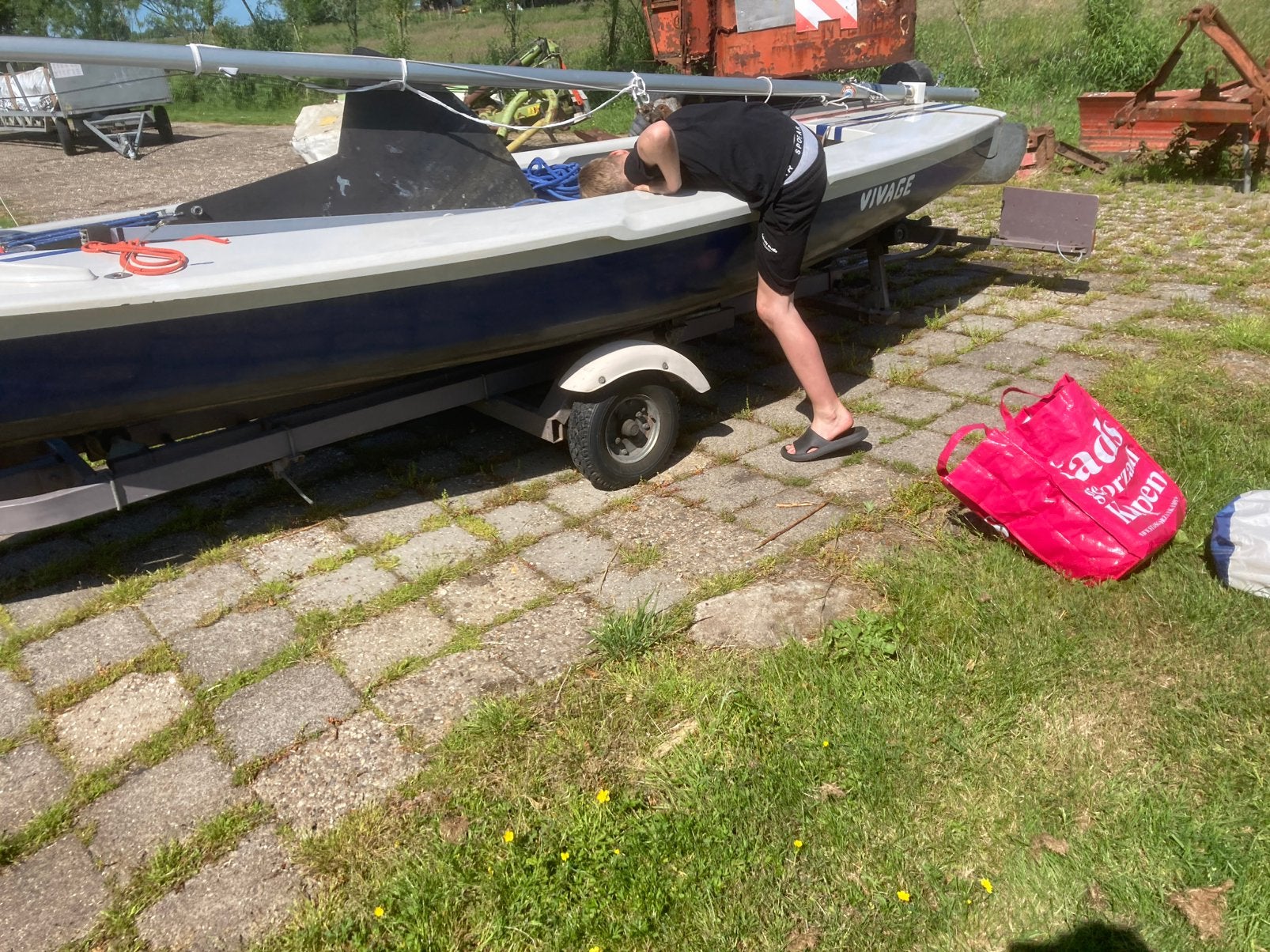 Te koop  Olympia Jol, Watersport en Boten, Jol, Ophalen, Gebruikt, Polyester