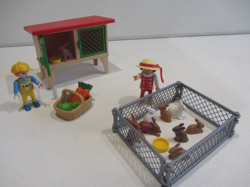 Playmobil Konijnenhok, Ophalen of Verzenden, Gebruikt, Los playmobil