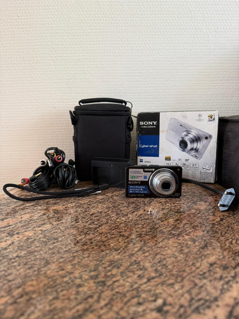 Sony DSC W-350, 14 Megapixel, Compact, Ophalen of Verzenden, Zo goed als nieuw