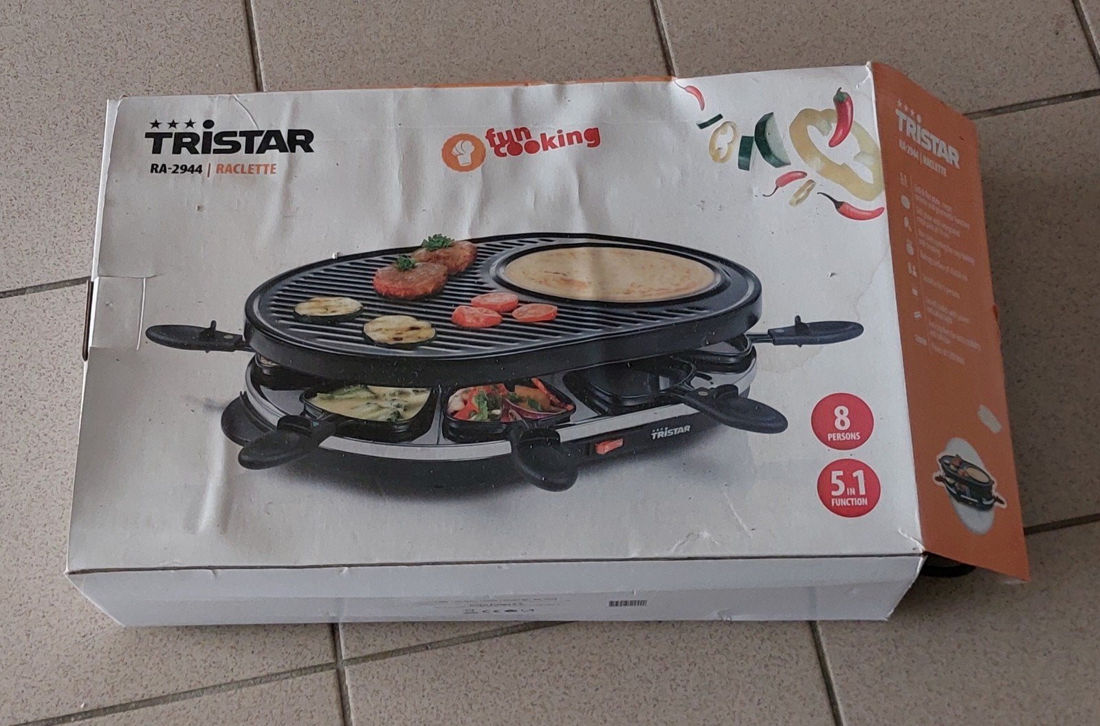Nieuw gourmetstel 8 personen, Ophalen, 8 personen of meer