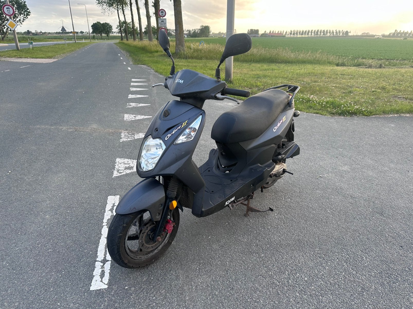 Sym orbit geel kenteken, Fietsen en Brommers, Ophalen of Verzenden, Zo goed als nieuw, Benzine, Overige merken