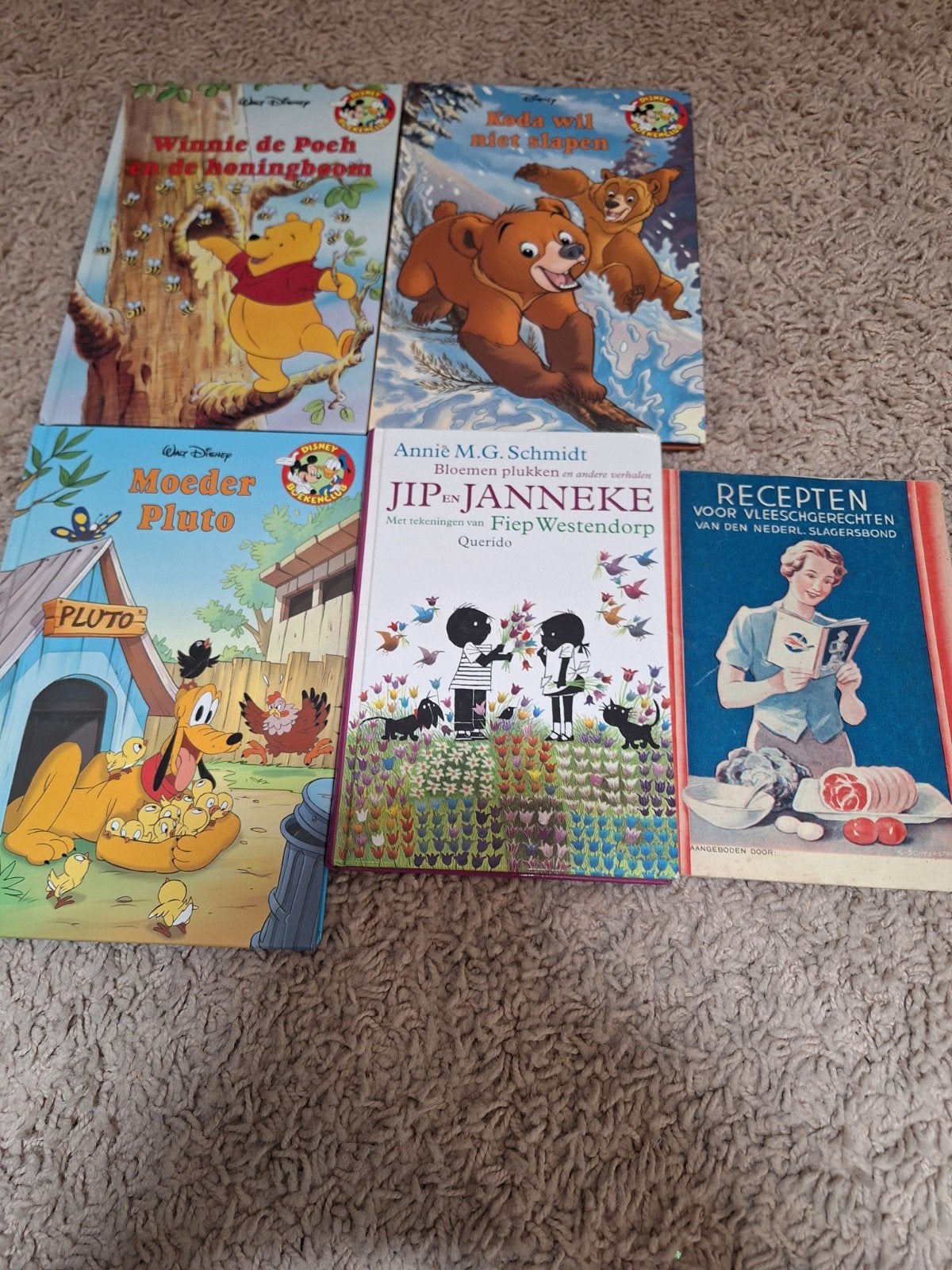 Diverse Kinderboeken en Kookboek - Jip en Janneke, Disney, Ophalen of Verzenden, Gelezen, Fictie algemeen