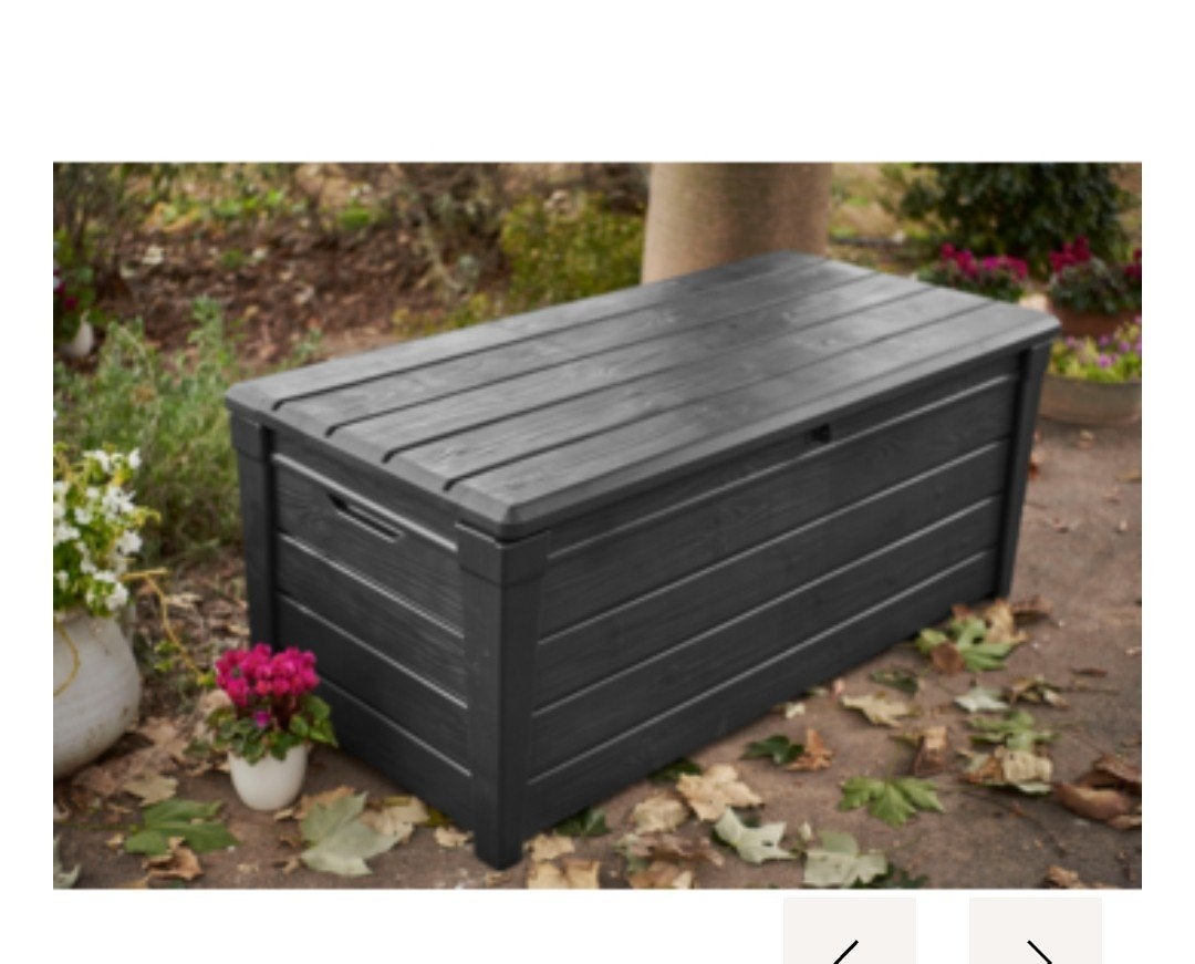 Keter Brightwood Kussenbox 455L, Ophalen, Kunststof, Overige typen