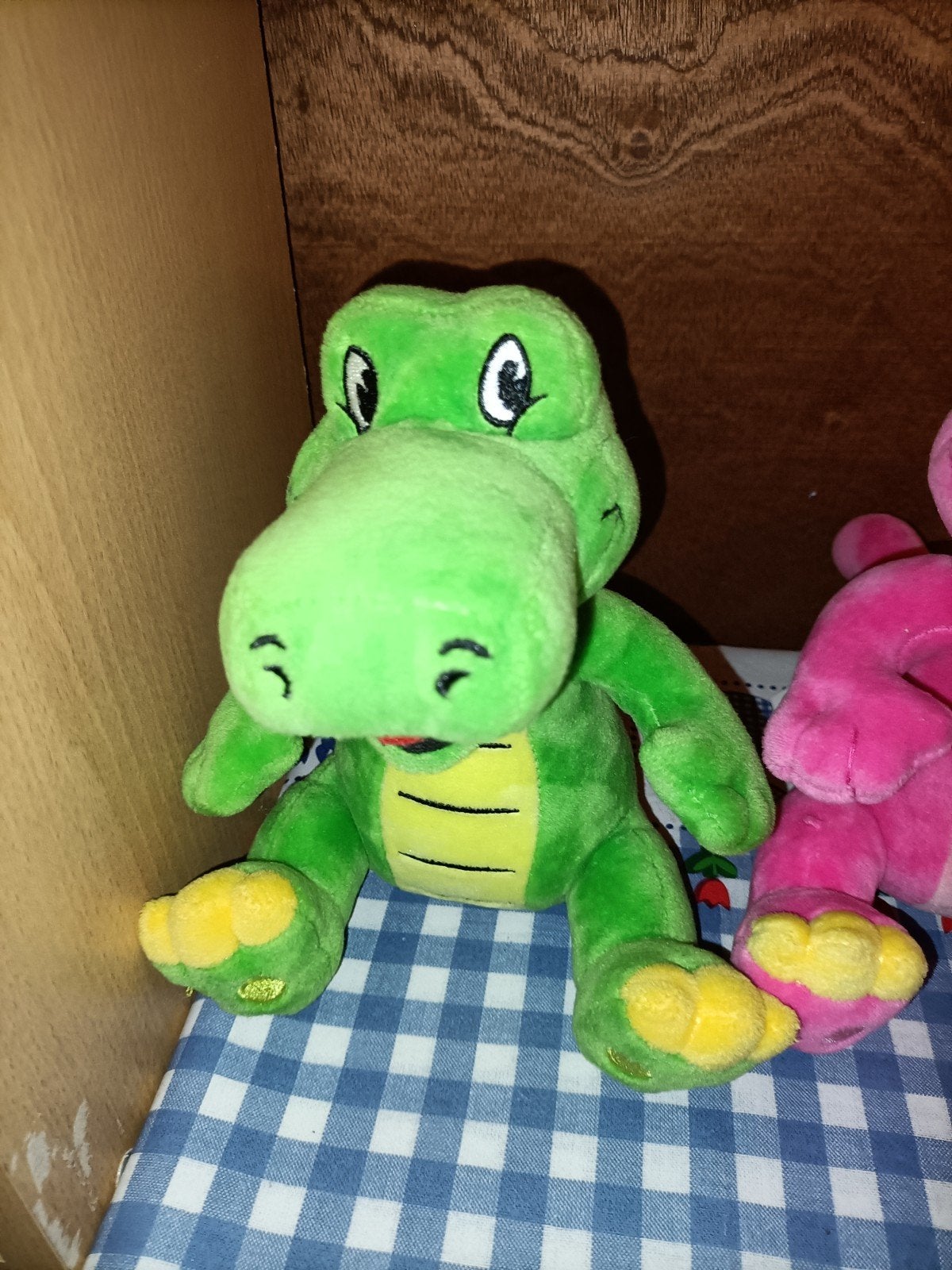 Dina en Dino knuffels Julianatoren Jul & Julia 20 cm groot, Ophalen of Verzenden, Zo goed als nieuw, Overige typen