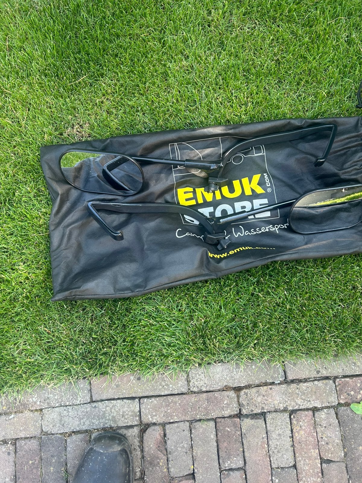 Emuk caravan spiegels BMW 5 serie, Ophalen of Verzenden, Zo goed als nieuw