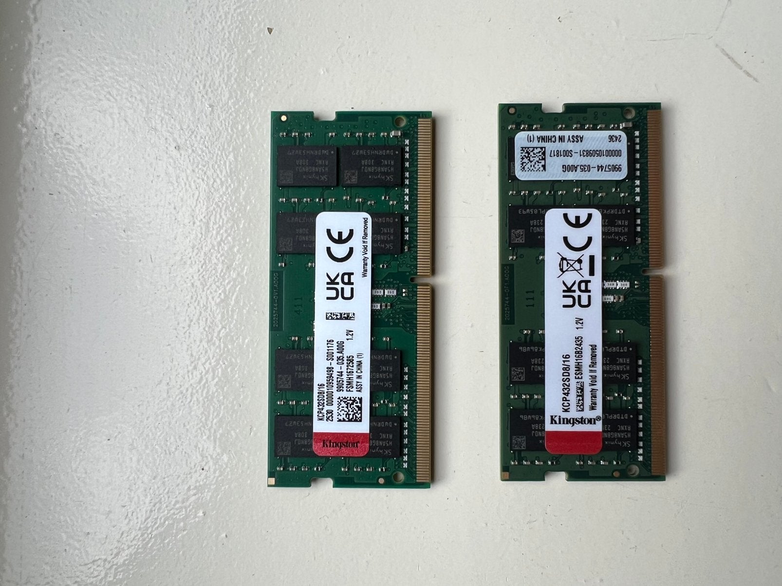 Kingston 2x 16GB DDR4-3200 SO-DIMM RAM, Computers en Software, RAM geheugen, DDR4, Ophalen of Verzenden, Zo goed als nieuw, Laptop