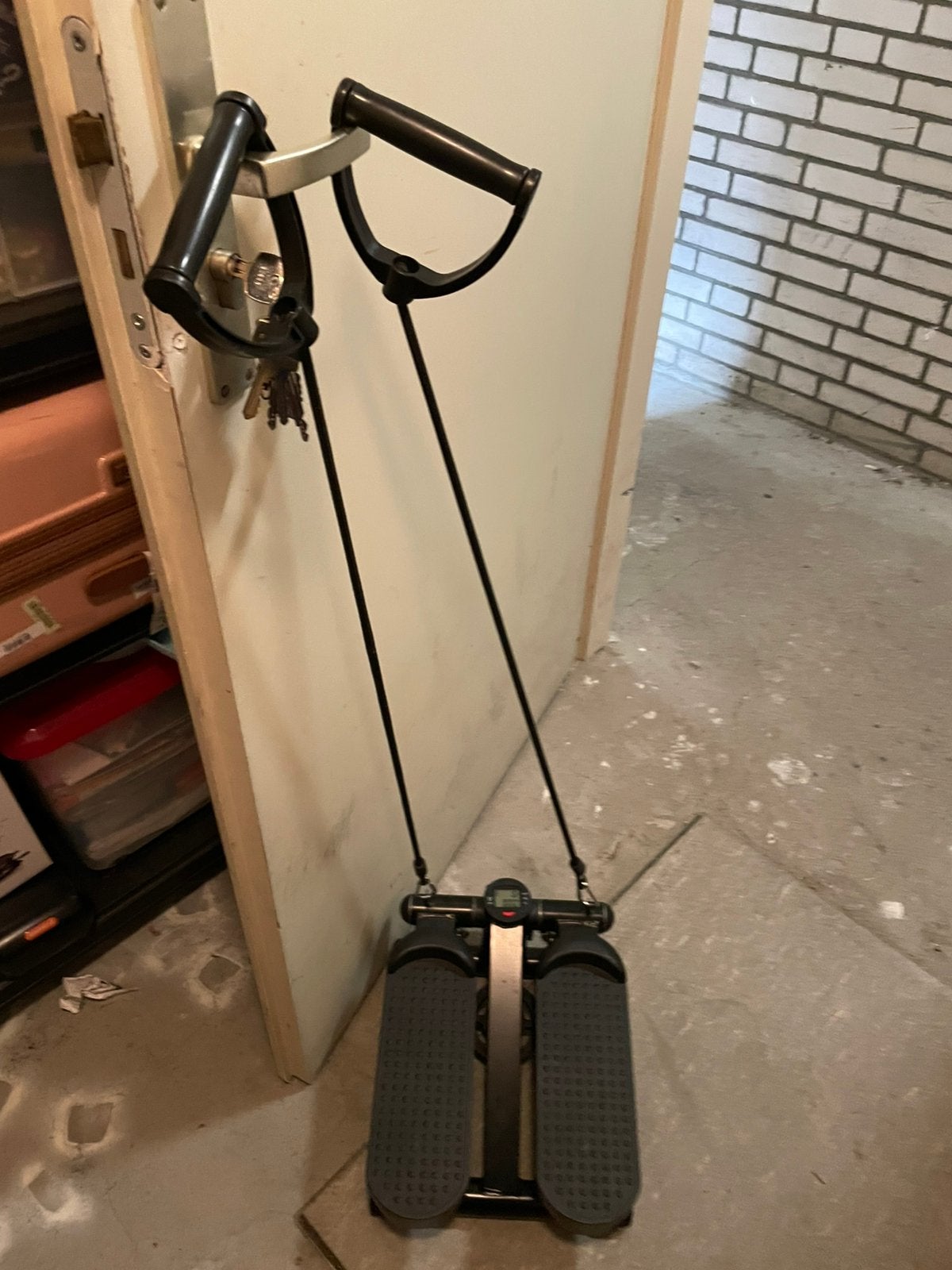 Mini stepper, Ophalen, Zo goed als nieuw, Rug, Stepapparaat