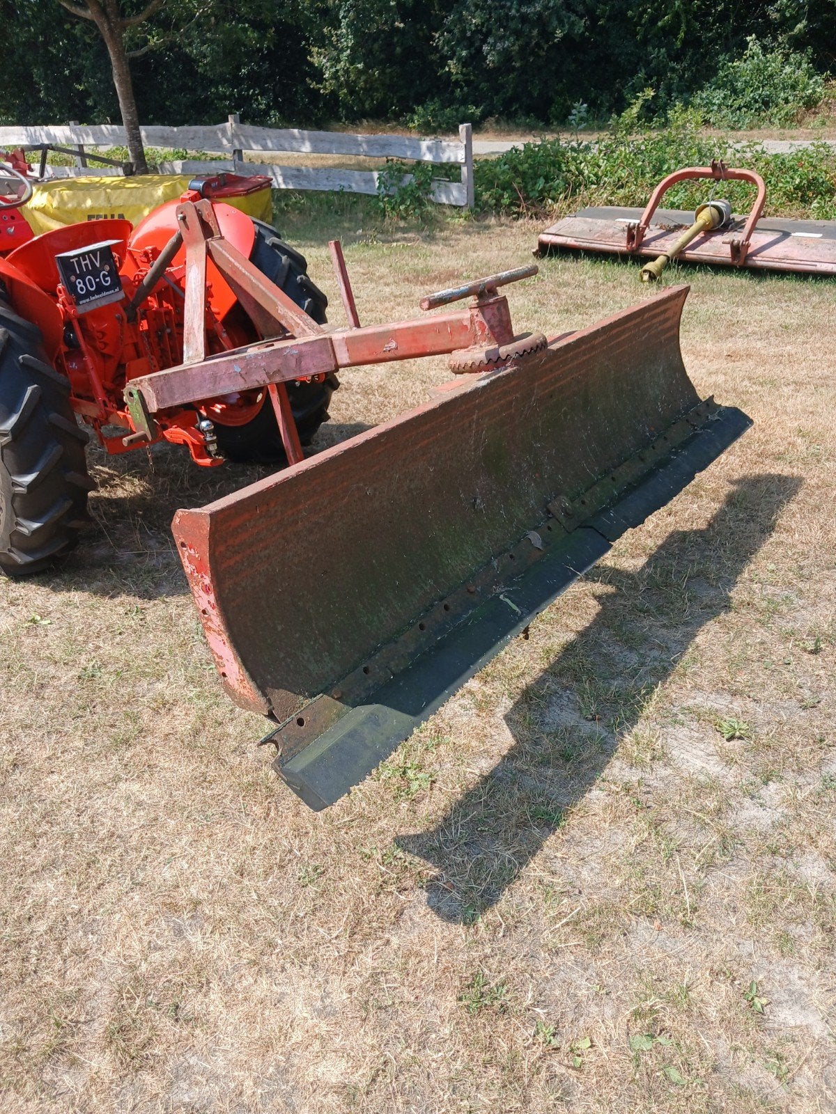 hekamp grond schuif cultivator, Ophalen
