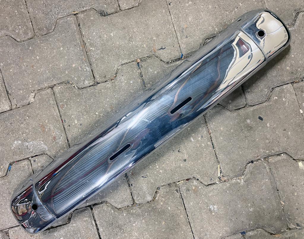 oldtimer Volvo PV444 midden deel achterbumper, Auto-onderdelen, Volvo, Gebruikt, Ophalen of Verzenden, Achter
