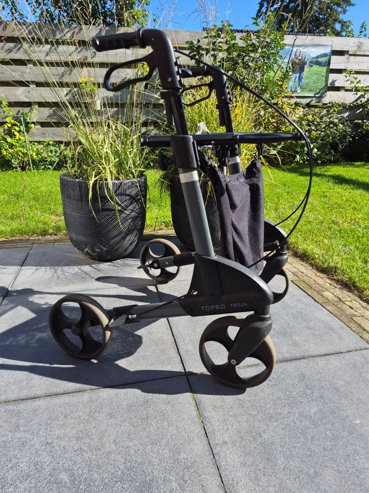 rollator topro troja M in goede staat, Ophalen, Lichtgewicht, Gebruikt
