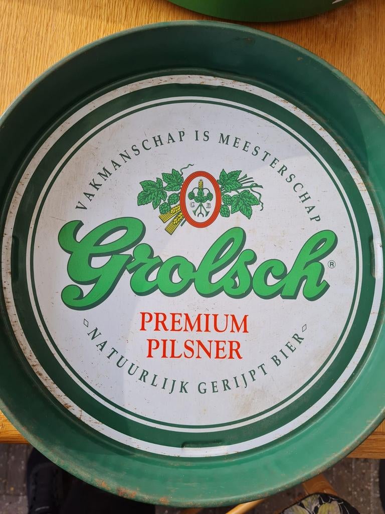Mooi grolsch dienblad, Ophalen of Verzenden, Zo goed als nieuw, Overige typen, Grolsch