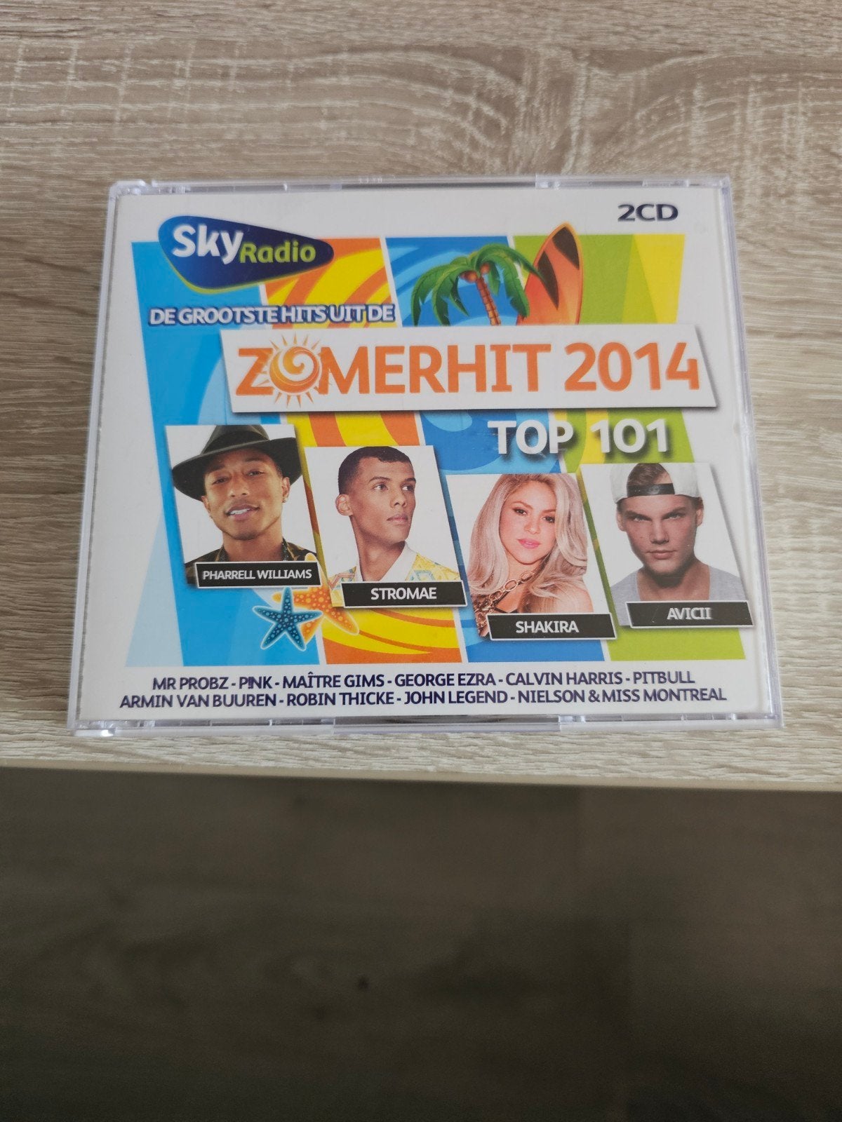 Sky Radio Zomerhit 2014 Top 101 - 2CD, Pop, Ophalen of Verzenden, Zo goed als nieuw, Verzamelalbum