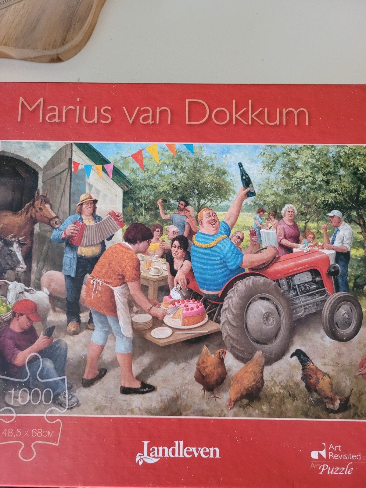 puzzel landleven, Ophalen, 500 t/m 1500 stukjes