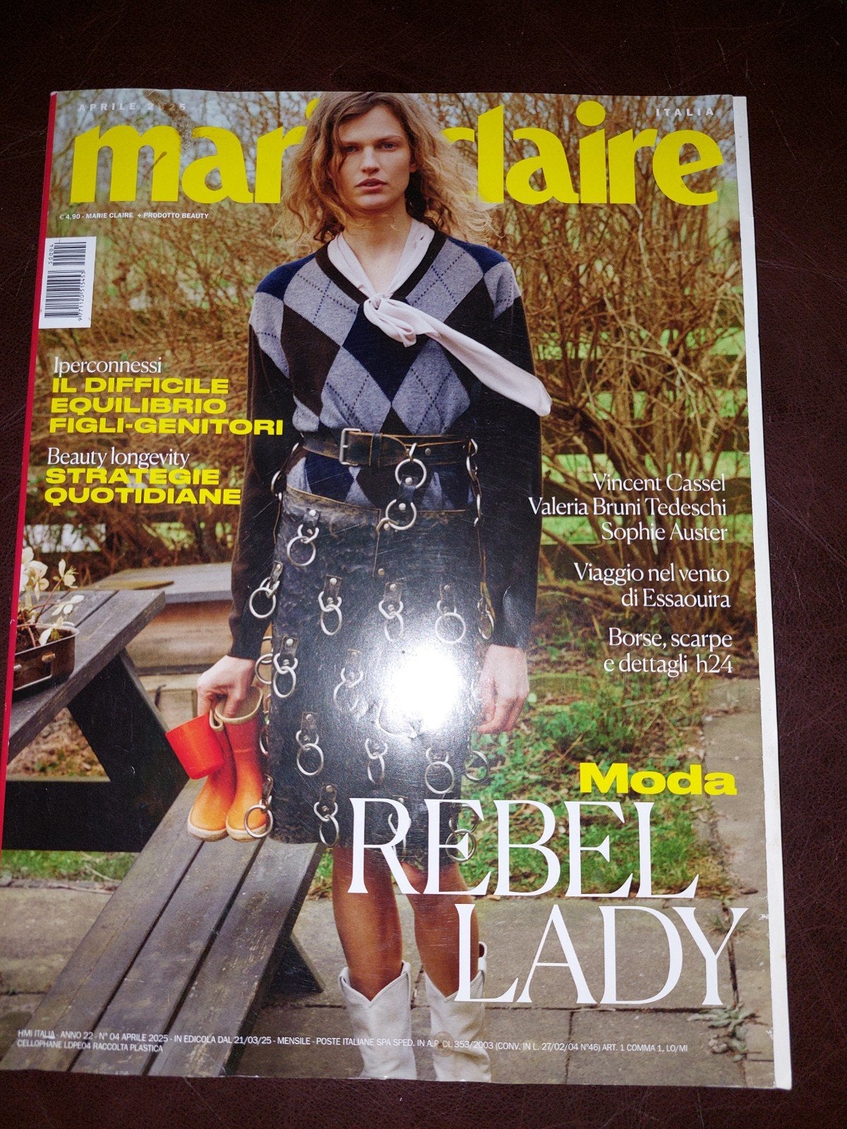 Marie Claire Italia April 2025 - Rebel Lady, Verzenden, Zo goed als nieuw, Glossy