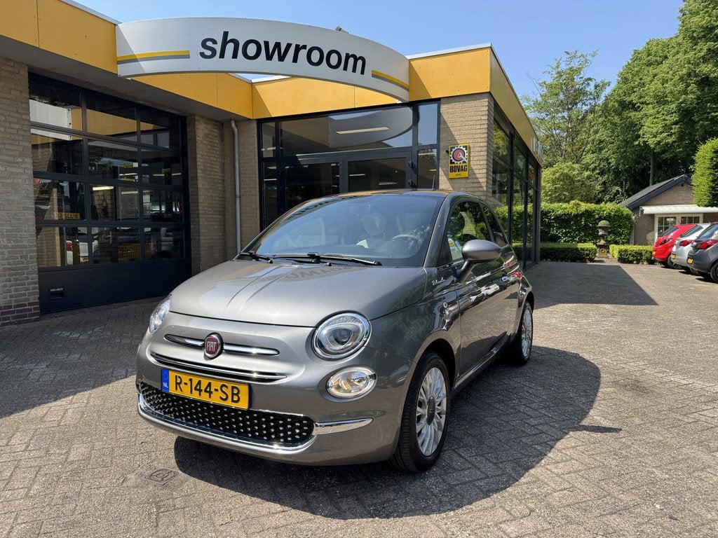 Fiat 500 1.0 Hybrid Dolcevita Airco Leder Panodak Carplay, Voorwielaandrijving, Euro 6, 4 stoelen, Origineel Nederlands