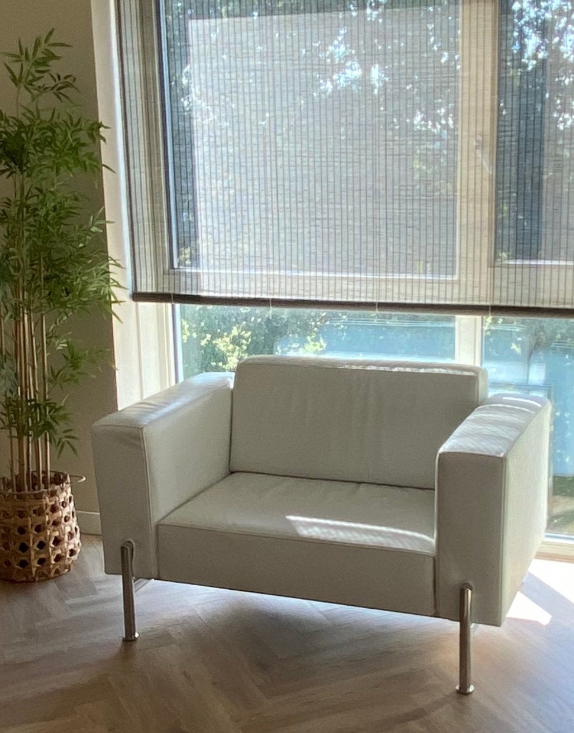 De Sede DS 172 chaise longue/daybed/love seat wit, Huis en Inrichting, Ophalen, Klassiek design, Overige maten, Zo goed als nieuw