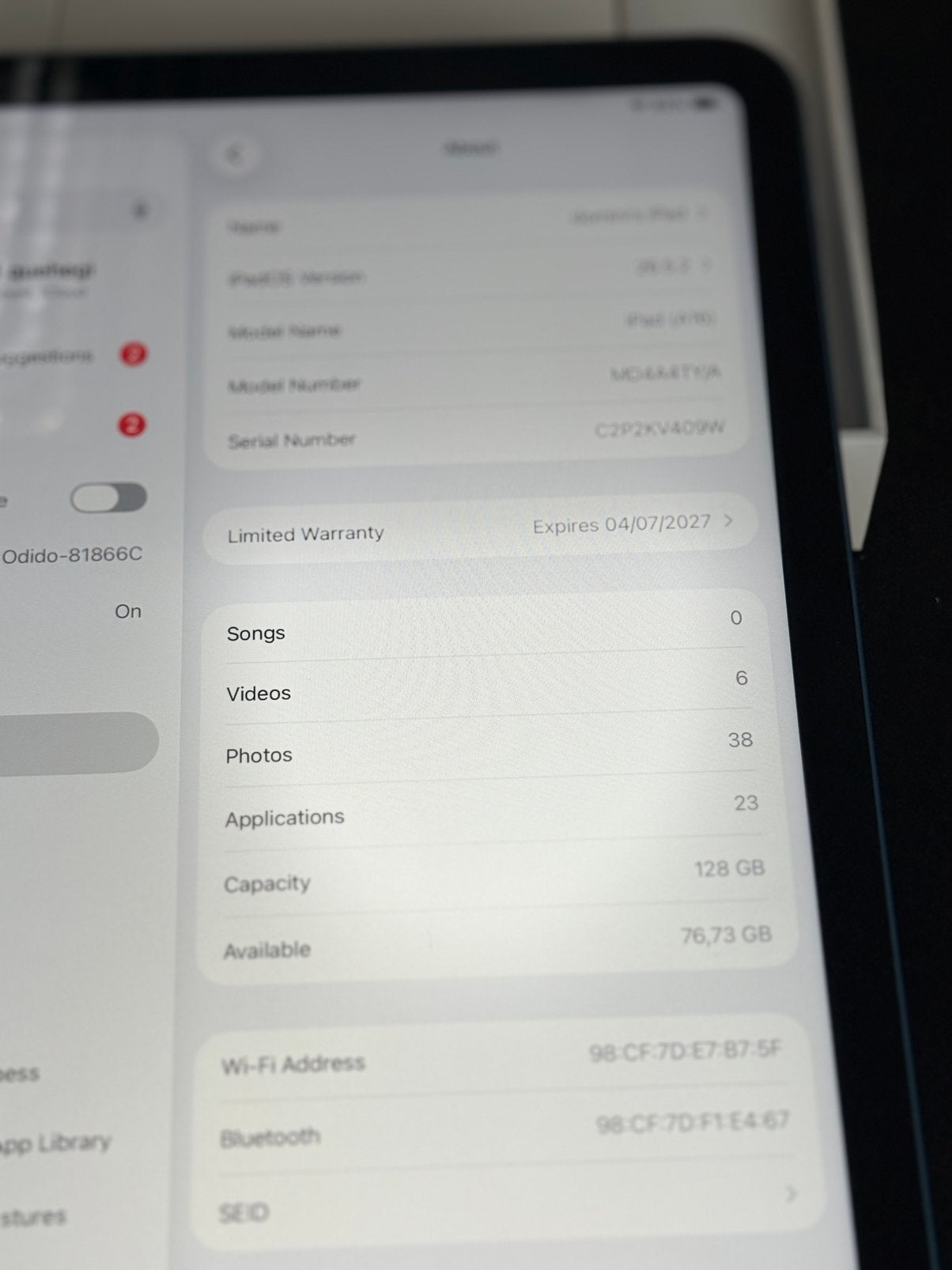 Foto 6 van Apple iPad A16 Wi-Fi 128 GB – Zo goed als nieuw