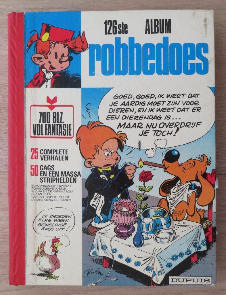 Robbedoes Album 126 ( 1972 ), Eén stripboek, Ophalen of Verzenden, Gelezen