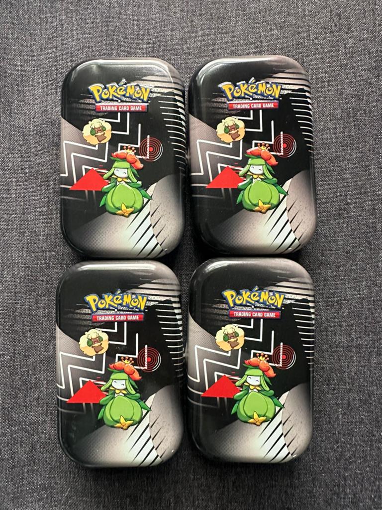 Pokemon Black & White Mini Tin 4x, Ophalen of Verzenden, Gebruikt, Meerdere kaarten