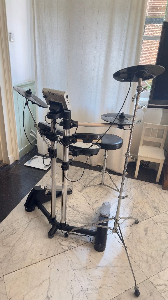 Roland V-Drums elektronisch drumstel, Muziek en Instrumenten, Drumstellen en Slagwerk, Ophalen, Gebruikt, Roland, Elektronisch