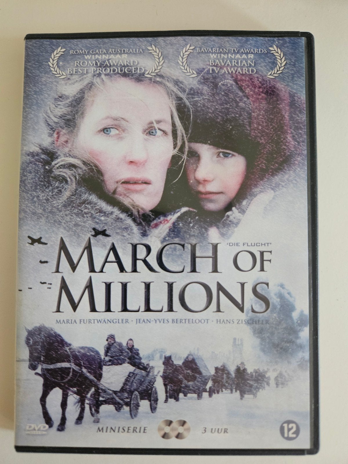 March of Millions DVD (miniserie), Gebruikt, Waargebeurd drama, Nederlands, Duits