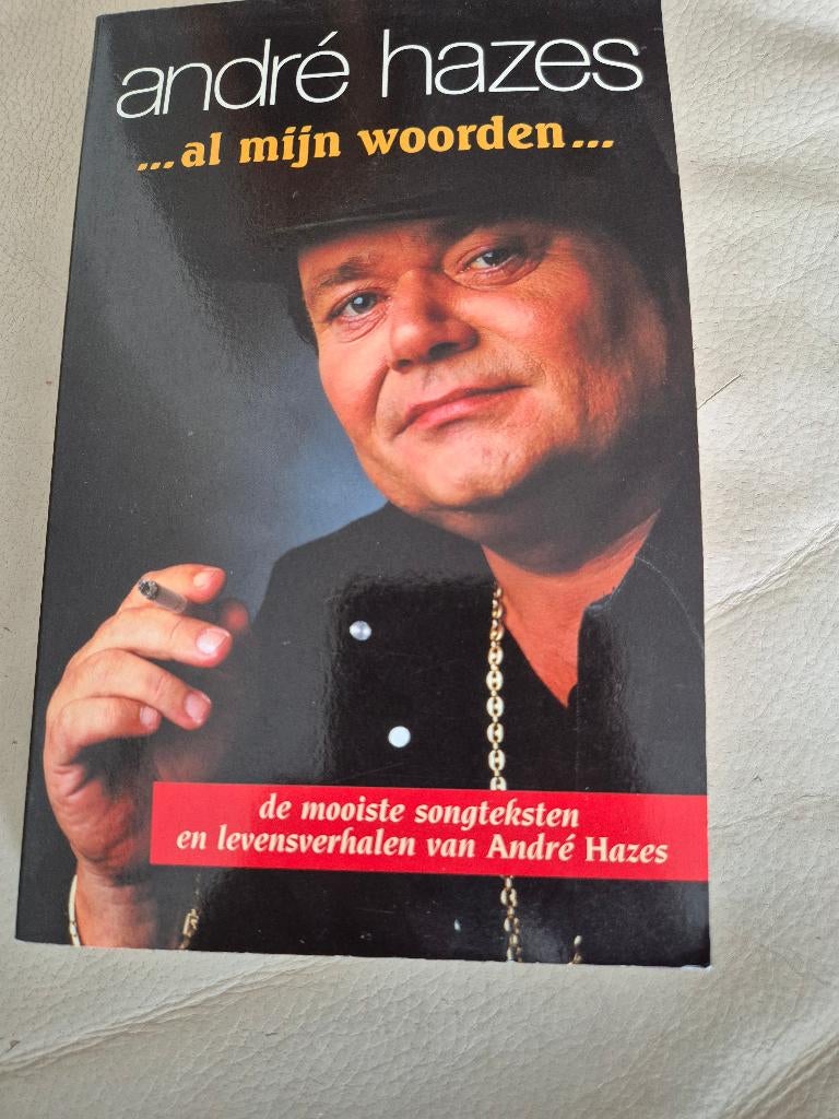 Andre Hazes  ...al mijn woorden., Boeken, Ophalen of Verzenden, Zo goed als nieuw, Diverse