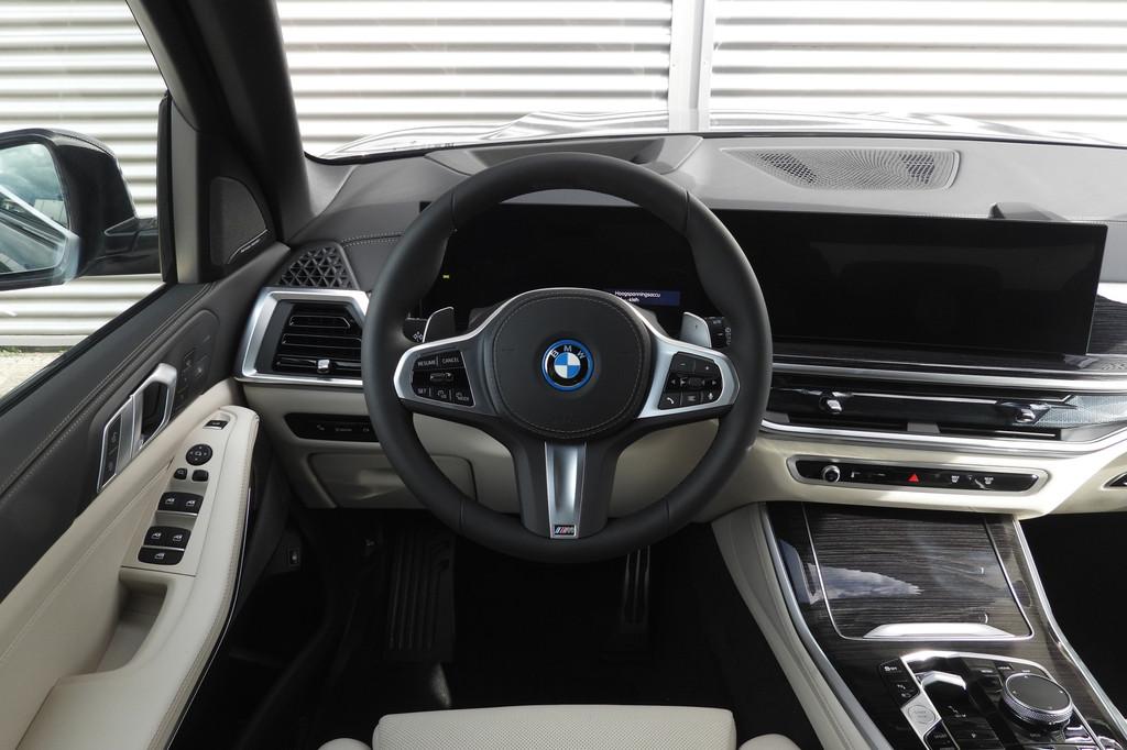 BMW X5 xDrive50e M Sport Automaat / Panoramadak / Trekhaak /, Automaat, X5, Leder, Hybride Elektrisch/Benzine