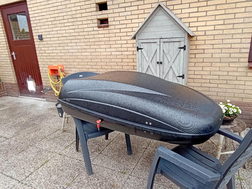 Grote dakkoffer, Ophalen, Zo goed als nieuw