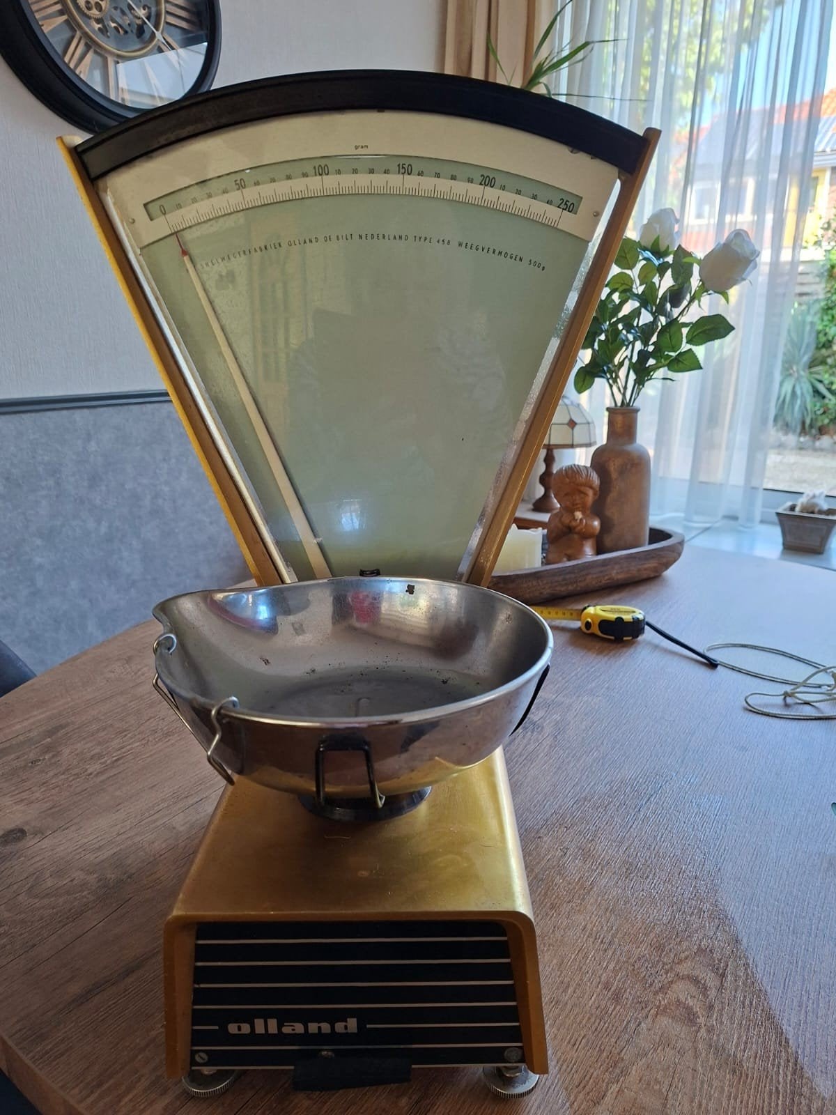 weegschaal, Winkelweegschaal, Analoog, Ophalen of Verzenden, Gebruikt