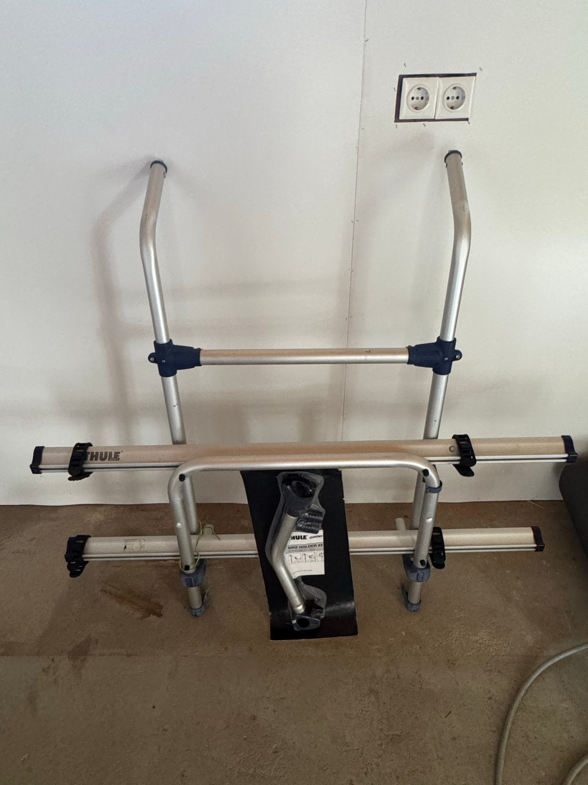 Thule fietsendrager, Auto diversen, Fietsendragers, Ophalen, 2 fietsen, Gebruikt, Achterklepdrager