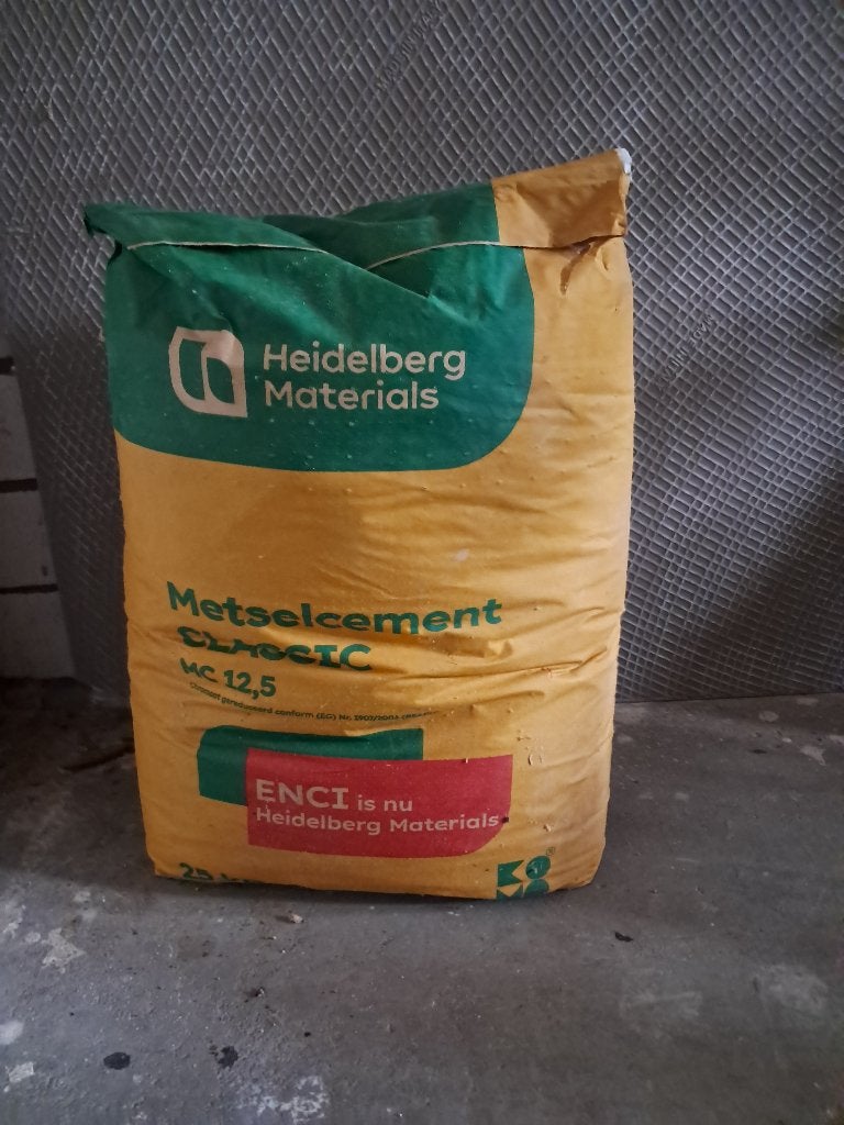 Te koop zak Enci metselcement, Ophalen, Zo goed als nieuw, Overige typen