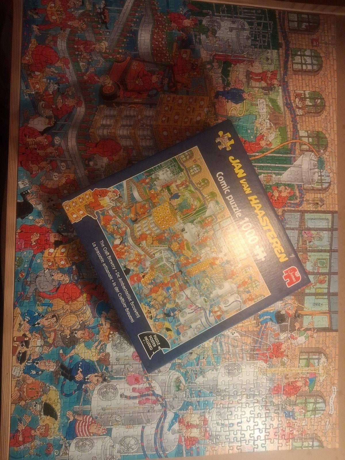 Jan van Haasteren puzzel - De Ambachtelijke Brouwerij, Ophalen of Verzenden