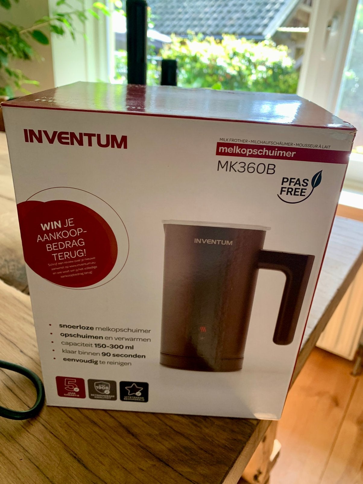 Inventum melkopschuimer, Witgoed en Apparatuur, Ophalen, Zo goed als nieuw