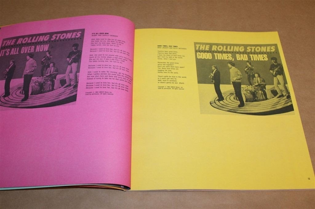 Rolling Stones London Years 1989 — Boek Met Songteksten, Ophalen of Verzenden, Gelezen, Artiest