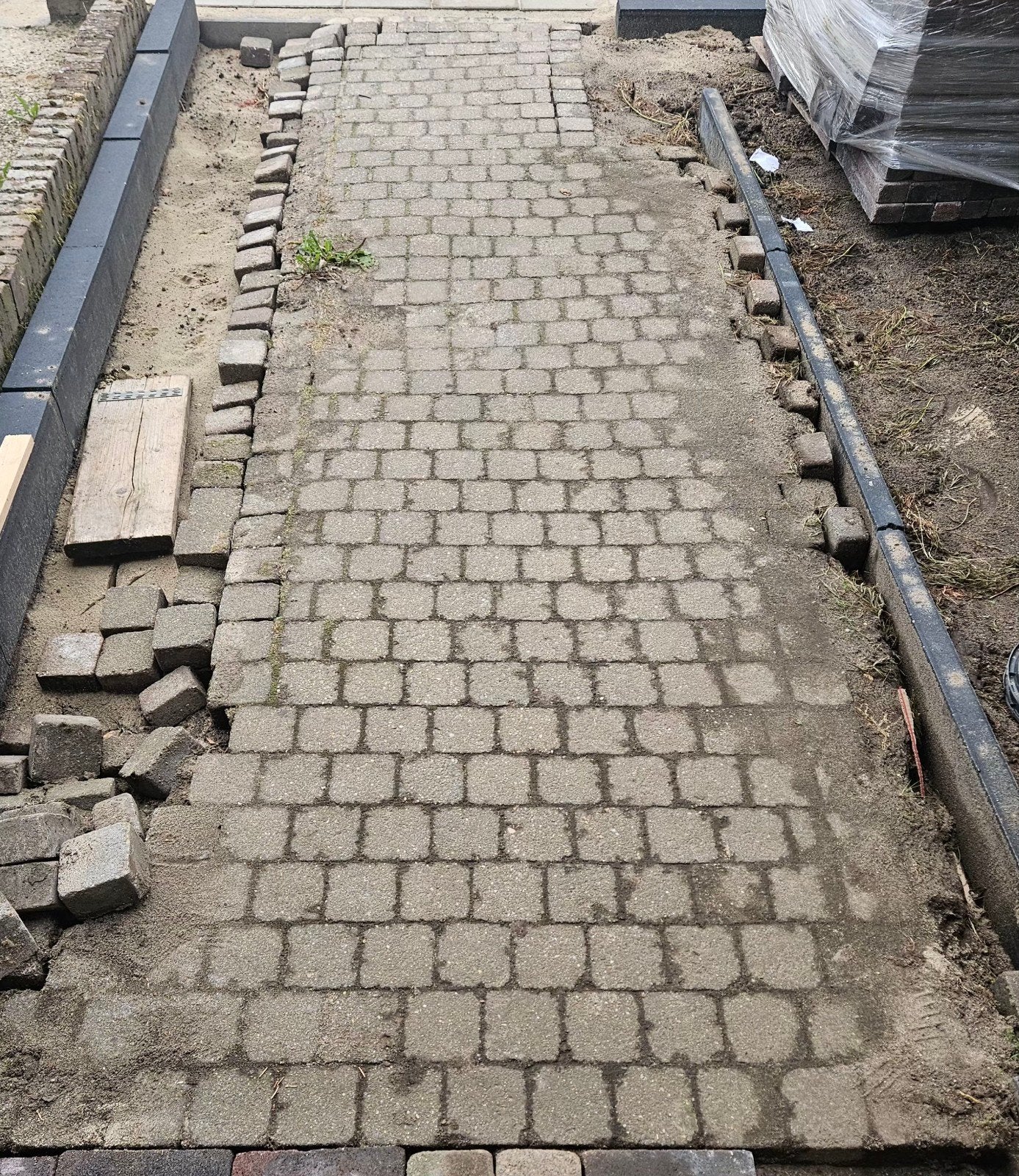 Gratis klinkers, Tuin en Terras, Ophalen, Beton, Klinkers