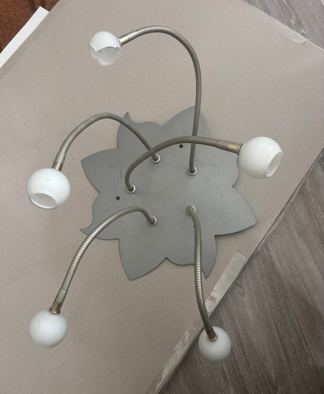 Plafond lamp, Ophalen, Gebruikt, Design, Overige fittingen