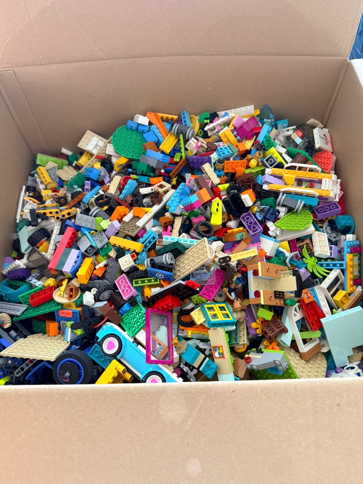 Volle doos lego, Ophalen, Gebruikt, Overige merken
