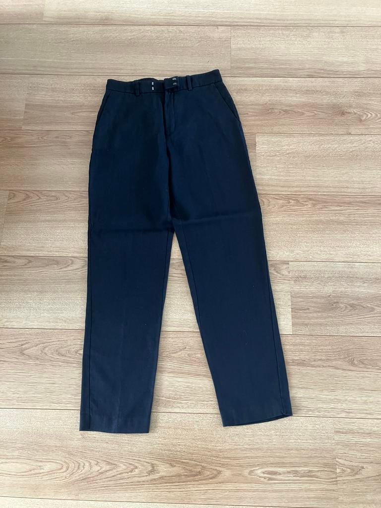 Linnen broek Mango maat 36, Zwart, Nieuw, Ophalen of Verzenden, Maat 36 (S)