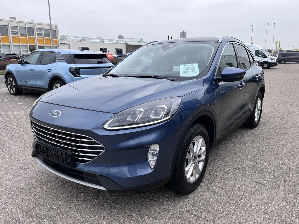 Ford Kuga 2.5 PHEV Titanium X 225pk | Driver Assistance Pack, Auto's, Ford, 14 kWh, Gebruikt, 4 cilinders, Blauw