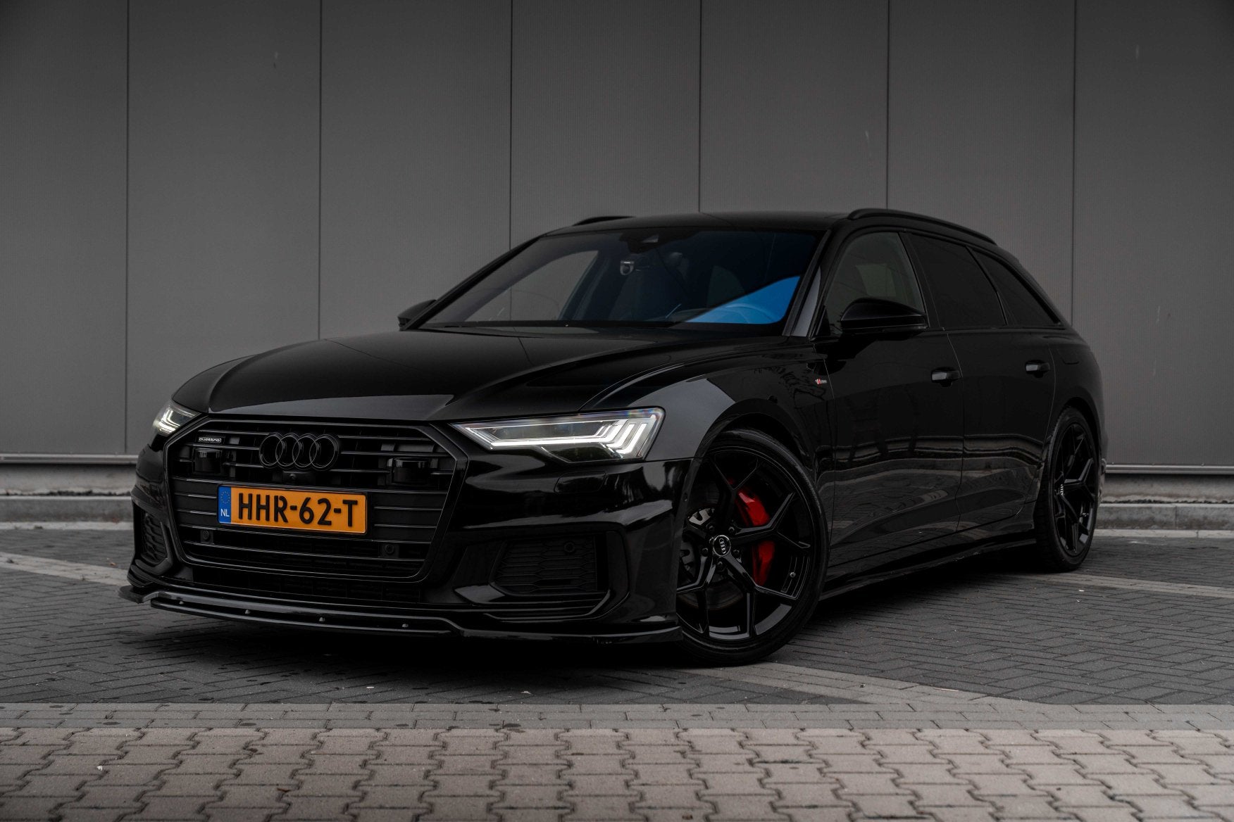 Audi A6 55 Tfsi e Quattro 367pk S Tronic Rs stoelen Zwart, Auto's, Zwart, Plug-in hybride, Stationwagon, Vierwielaandrijving