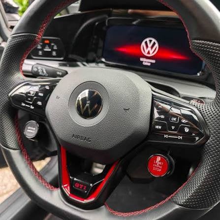 CUSTOM VOLKSWAGEN STUURWIEL | ACANTARA/CARBON & MEER, Ophalen of Verzenden, Nieuw, Volkswagen