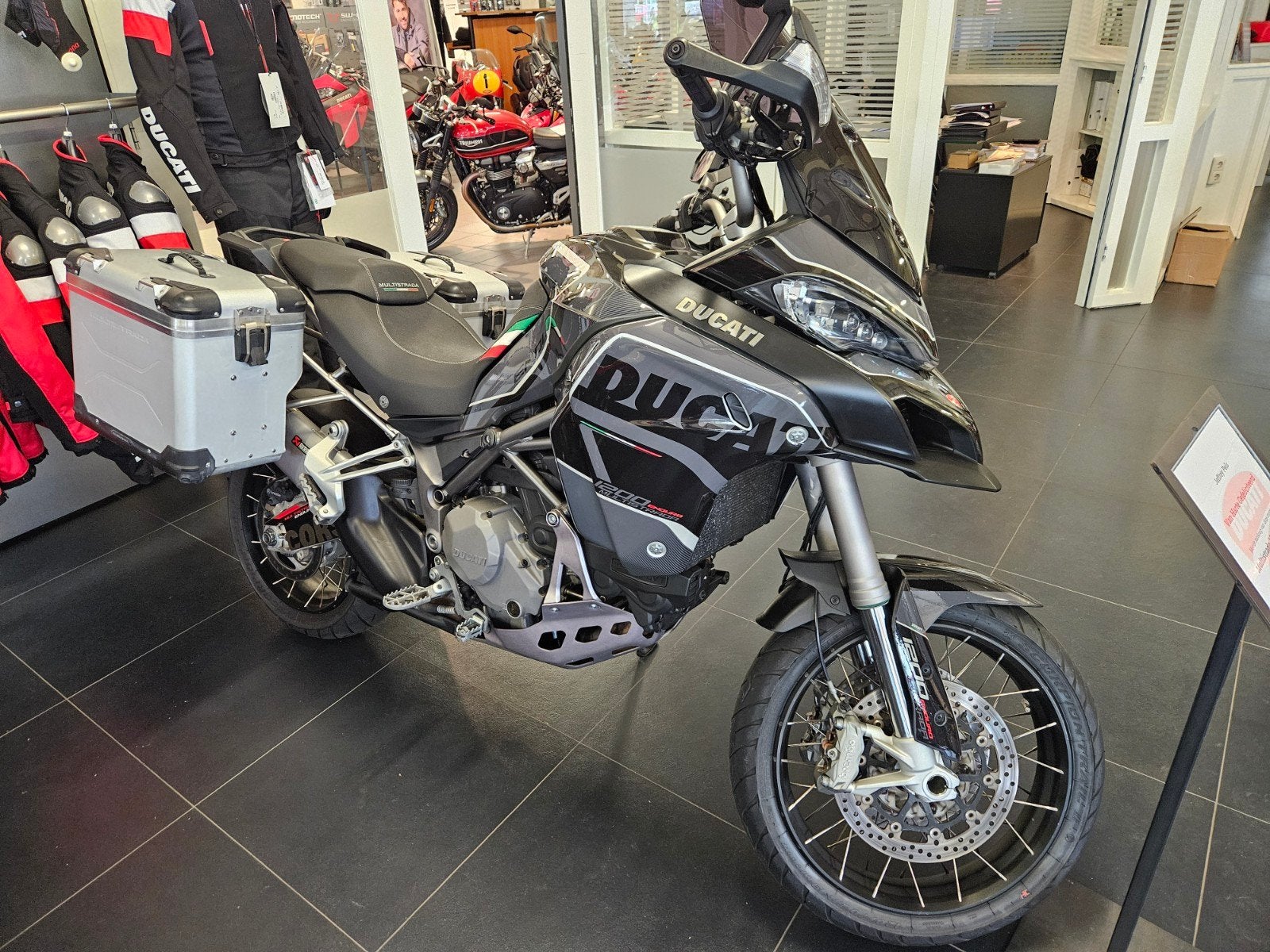 Ducati Multistrada 1200 S Enduro - Topstaat!, Motoren, 2 cilinders, Motorrijbewijs A, Gebruikt, Particulier