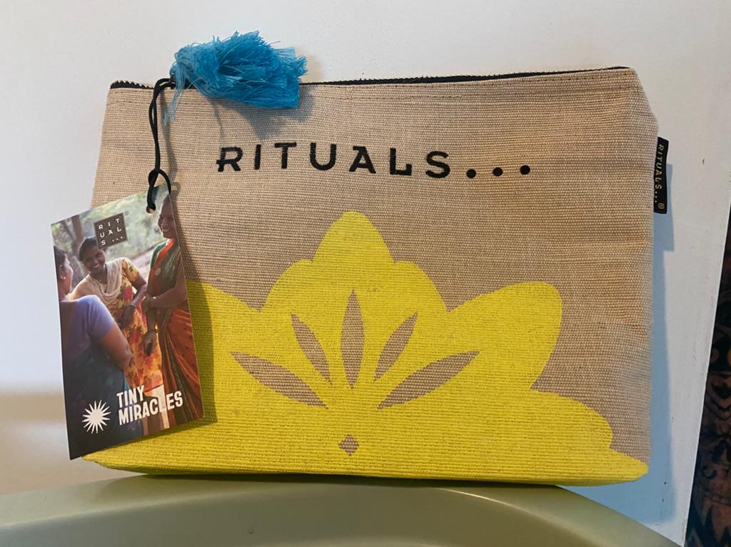 Rituals toilettas nieuw *VERKOCHT*, Verzenden, Nieuw, Beige