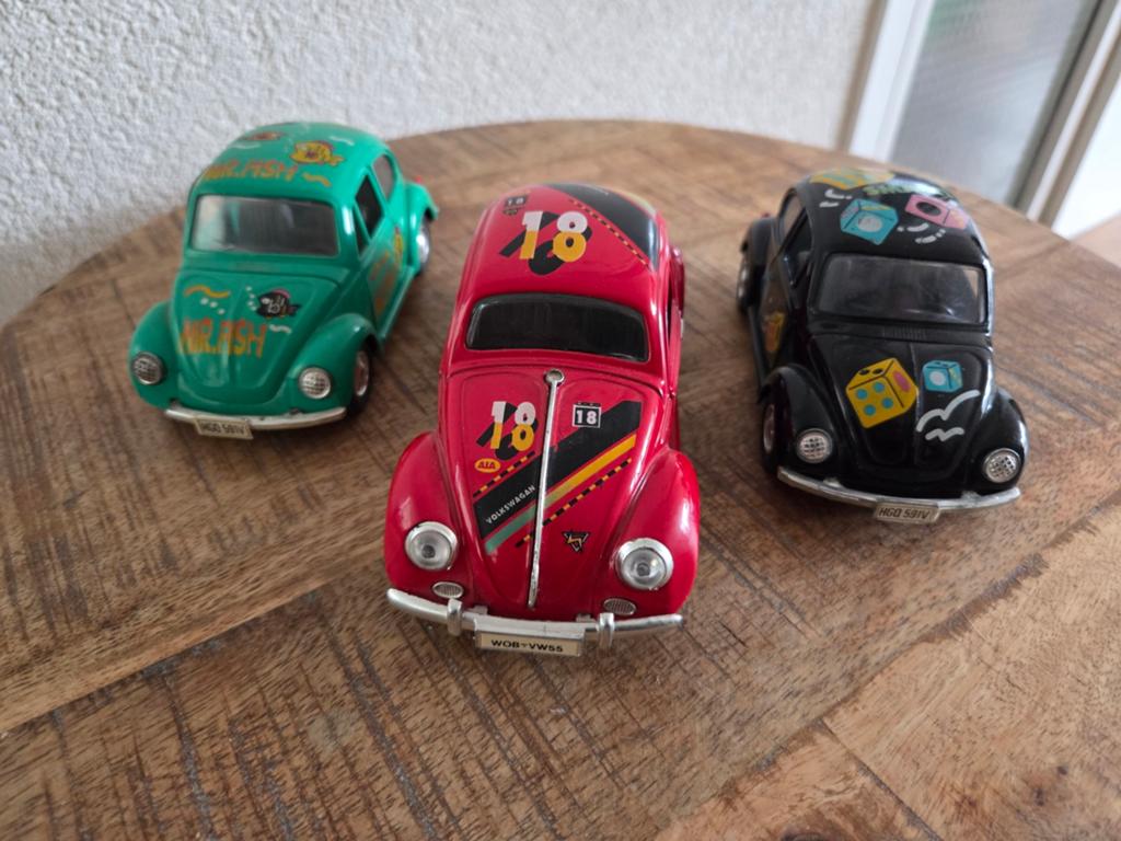 Volkswagen Kevers  met opdruk 3 stuks, Ophalen of Verzenden
