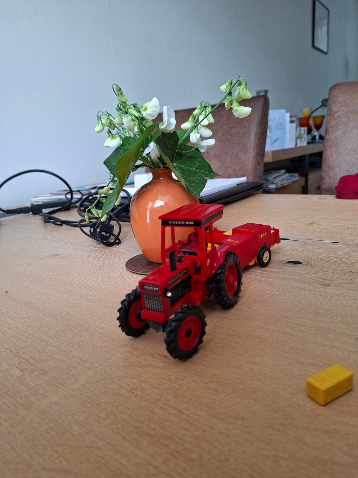 Volvo BM2654 Britains Tractor (1980-1985) met schade, Ophalen of Verzenden, Gebruikt