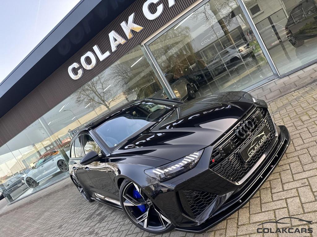 Audi RS6 RS6 4.0 TFSI V8 Keramisch-Pano-601PK-4-wiel sturing, Automaat, Gebruikt, 600 pk, Leder