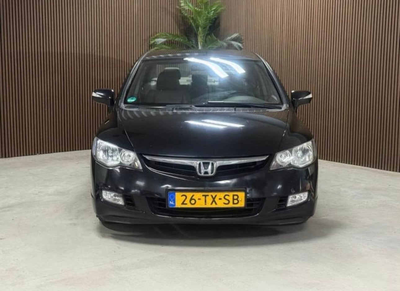 Honda Civic 1.3 Vtec Hybrid 4DR C-tr. 2007 Zwart, Ophalen, Overige merken