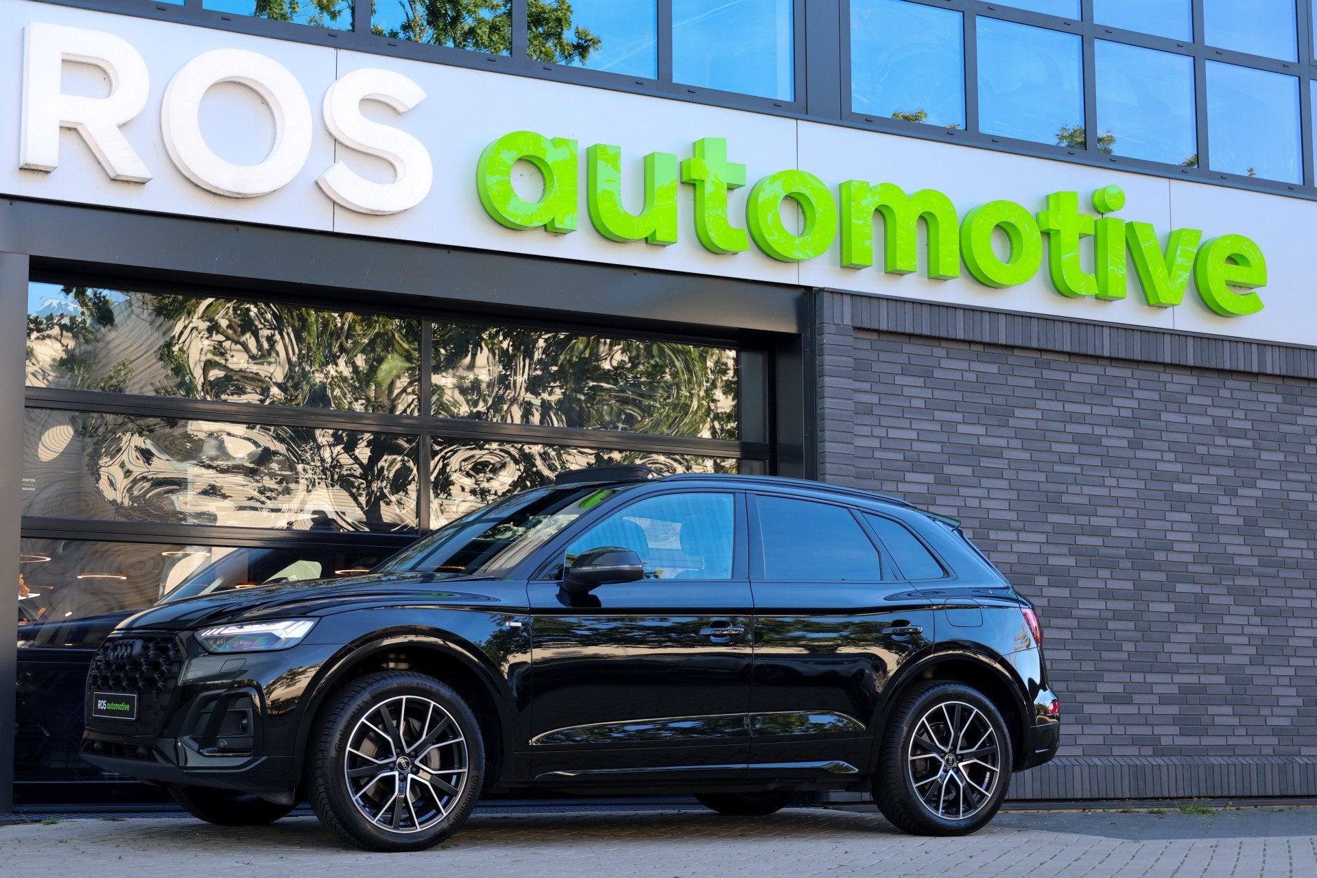 Audi Q5 50 TFSI e S edition Competition | BTW | PANO | LEDER, Auto's, Automaat, Gebruikt, 4 cilinders, Zwart