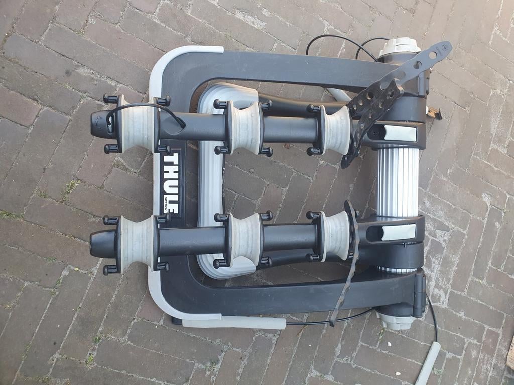 Thule Raceway 992 Achterklep Fietsendrager voor 3 fietsen, Auto diversen, Fietsendragers, Ophalen of Verzenden, Gebruikt, Achterklepdrager