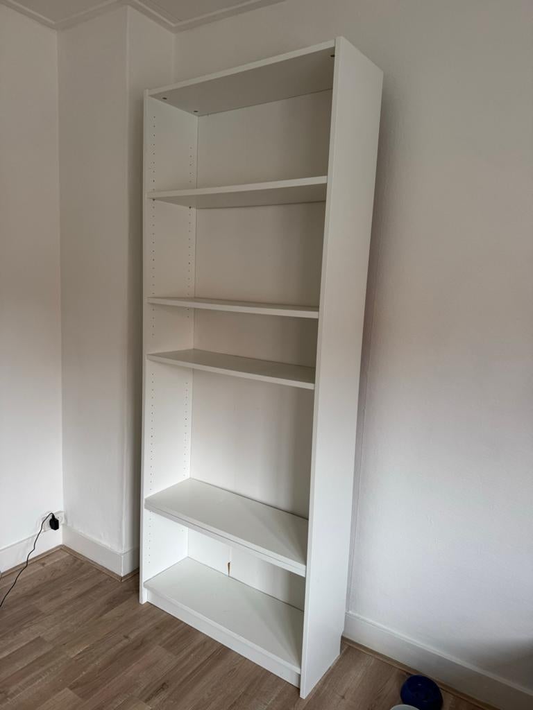 IKEA Billy Boekenkast Wit, Ophalen, Met plank(en), Gebruikt, 200 cm of meer